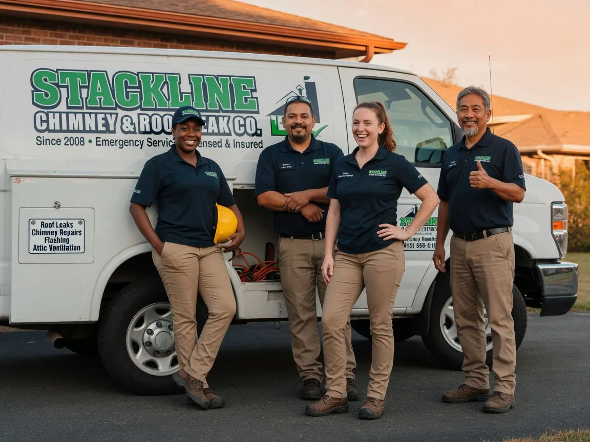 Chimney flashing repair company in Drytown, CA